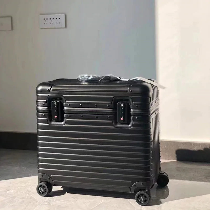 Lightweight Metal Hardside Luggage Case