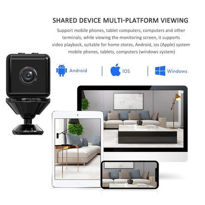 Compact Wireless Motion Sensor Security Camera