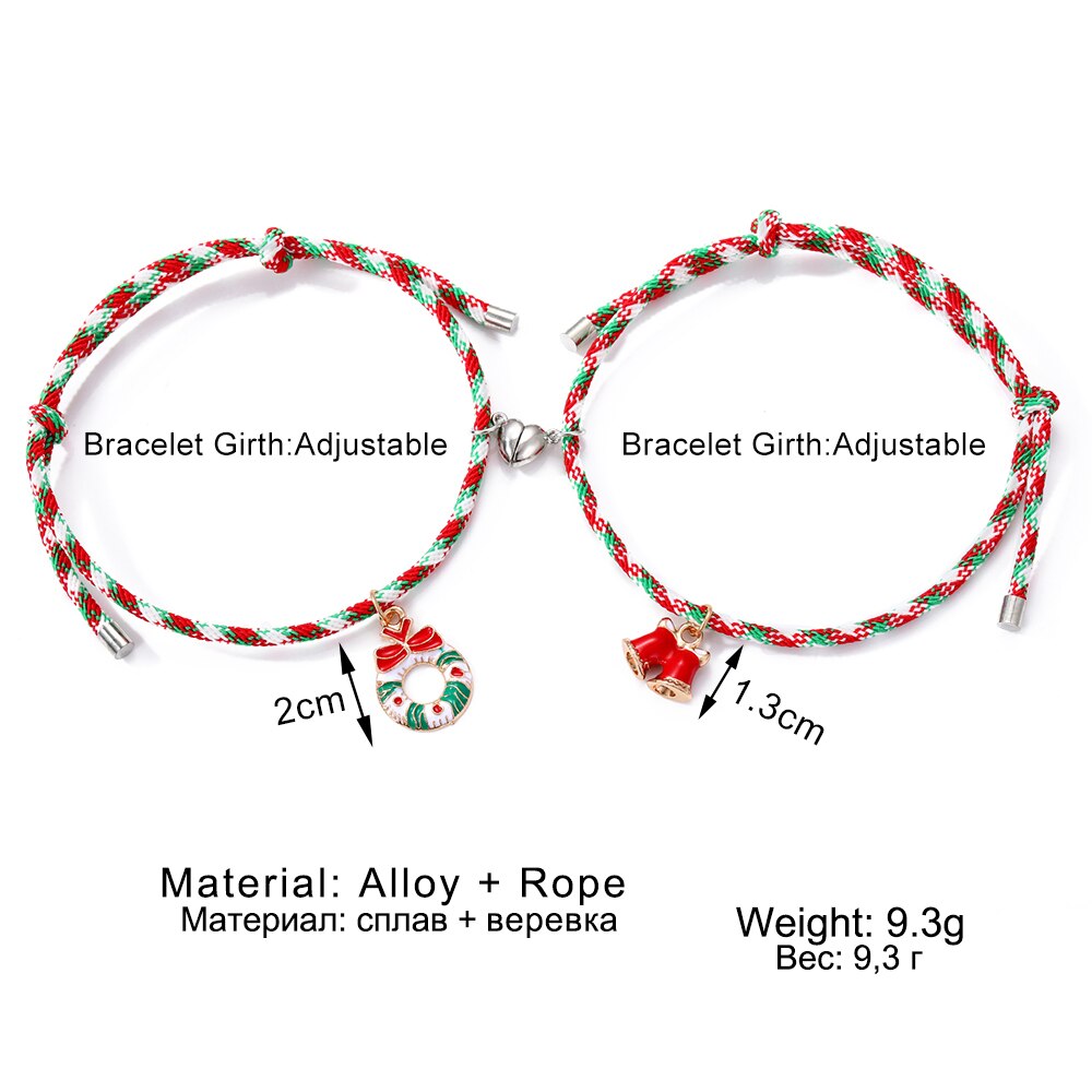 Fesara | Cute Friendship Magnet Bracelet