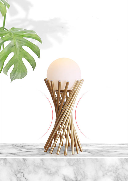 Stylish Round Table Lamp for Modern Decor