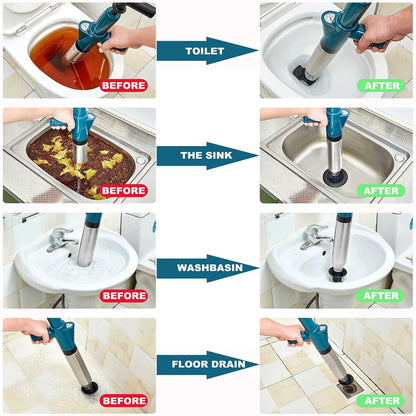 Fast Powerful Drain Cleaner Unblocker Tool