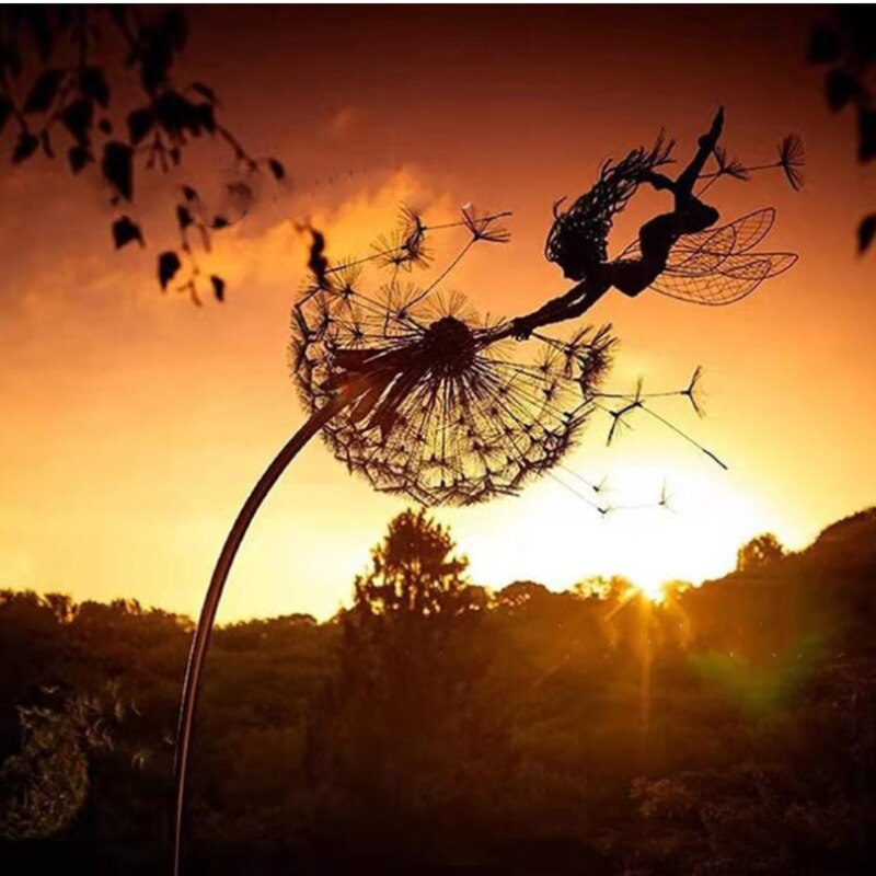 Whimsical Fairy Garden Statue Decorations