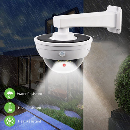 Weatherproof Solar Powered Fake Security Camera