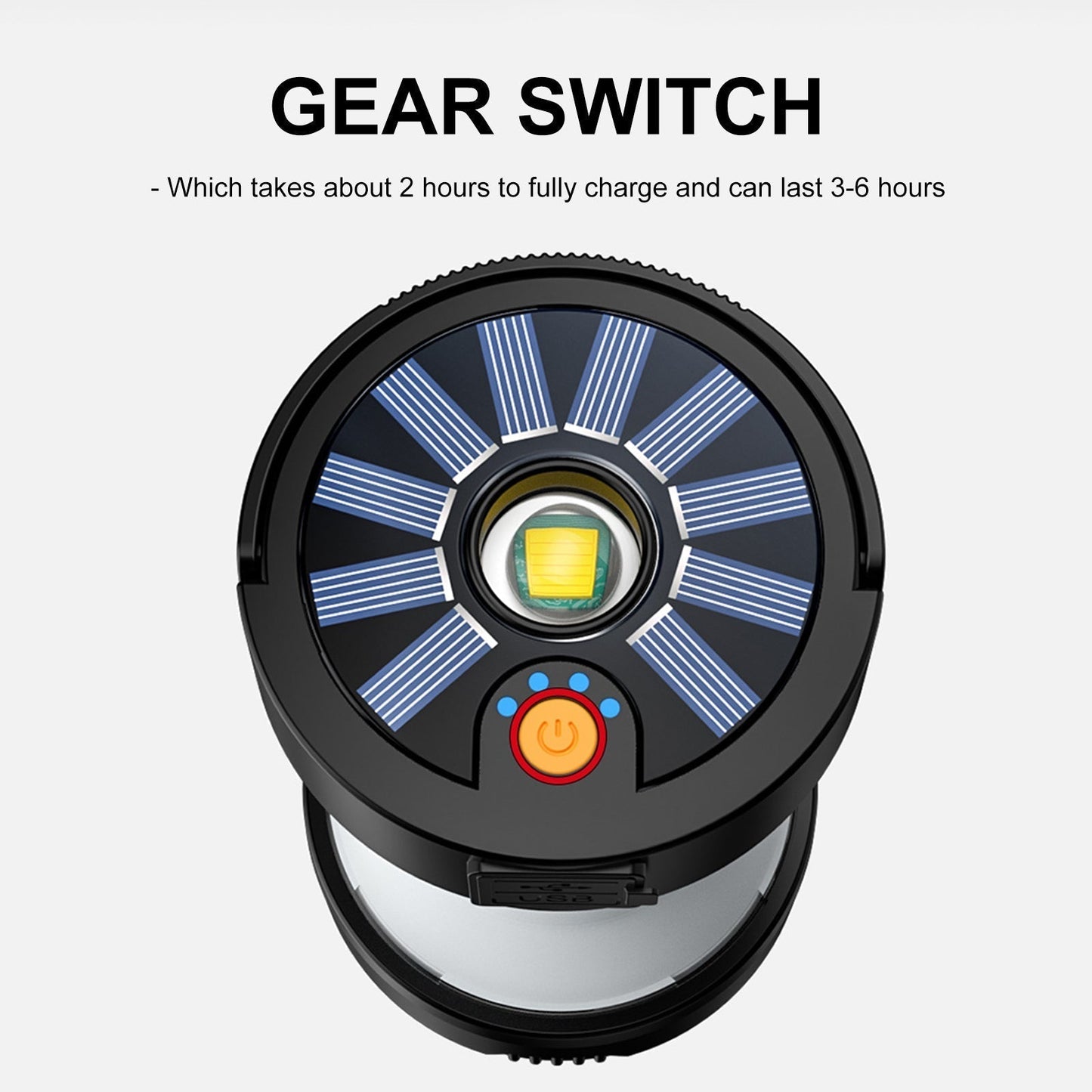 Portable Rechargeable Outdoor Camping Lantern Light