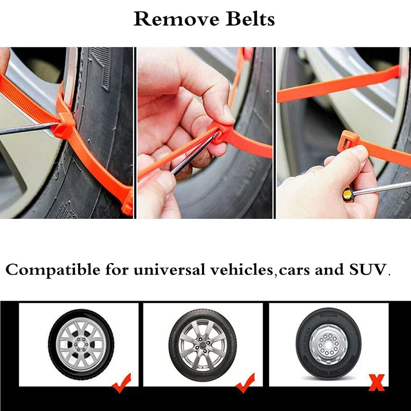 Winter Car Snow Tire Chain Cable