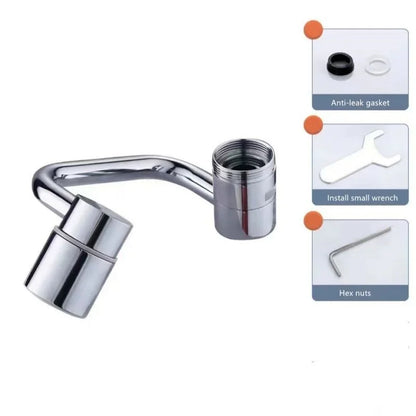 360 Degree Swivel Kitchen Faucet Extender Spray Nozzle - Fesara