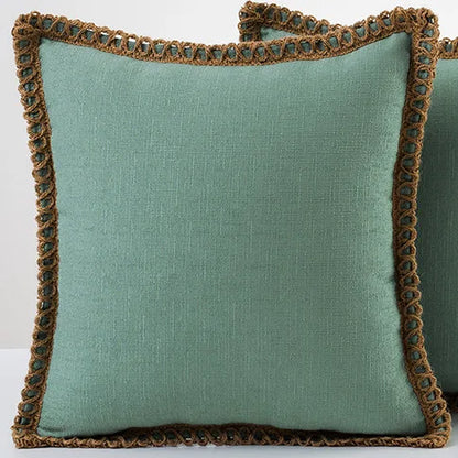 Vibrant Patterned Pillow in Classic Design