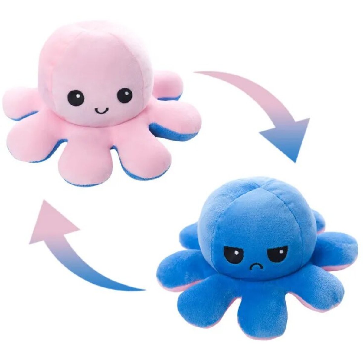 Funny Reversible Octopus Plush Toy