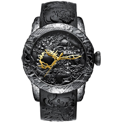 Vintage Dragon Quartz Crystal Watch