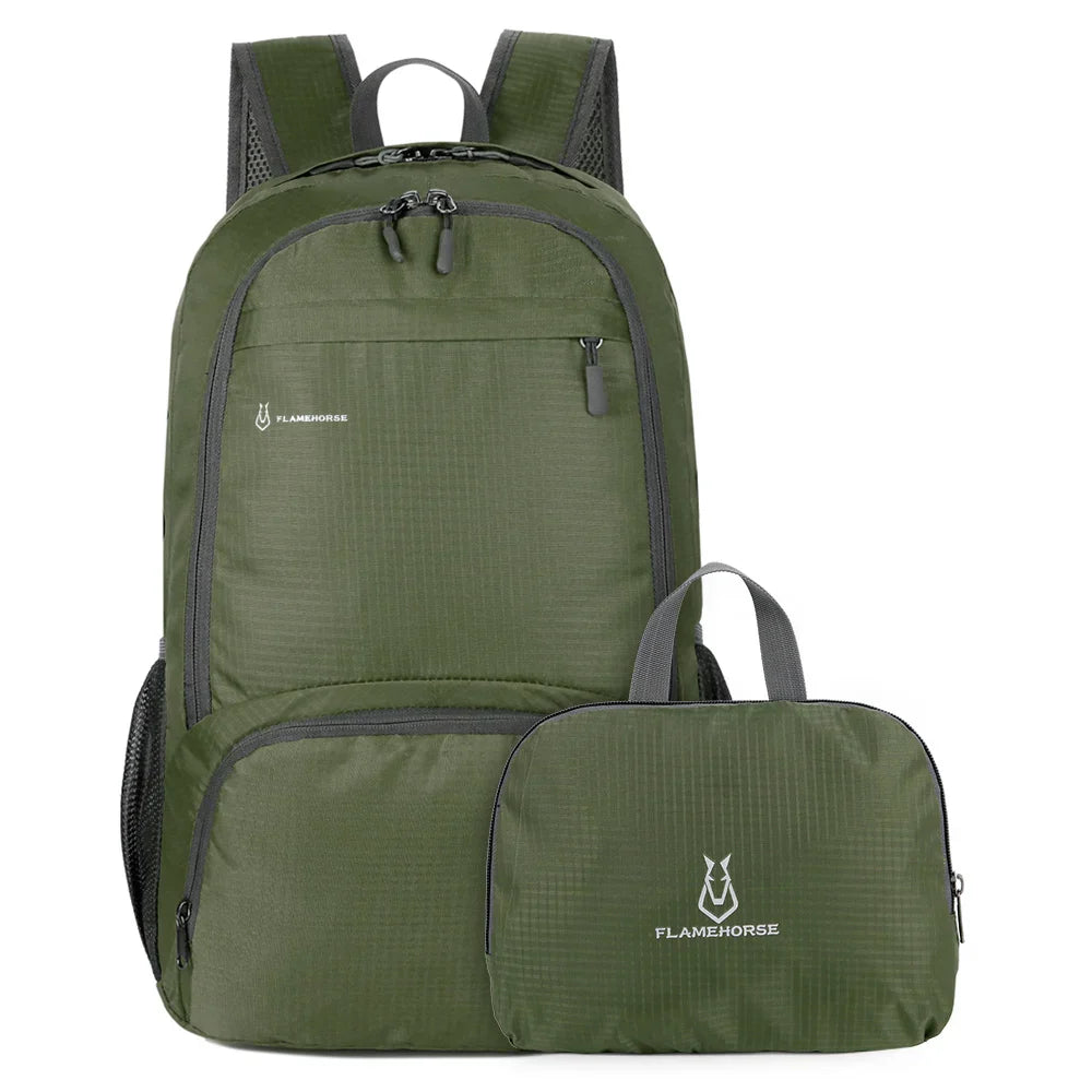 Lightweight Water Resistant Foldable Travel Backpack