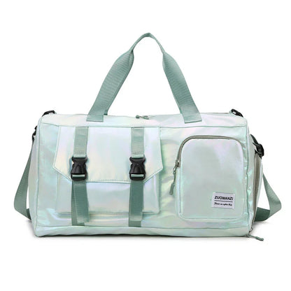 Fashionable Holographic Weekend Travel Bag