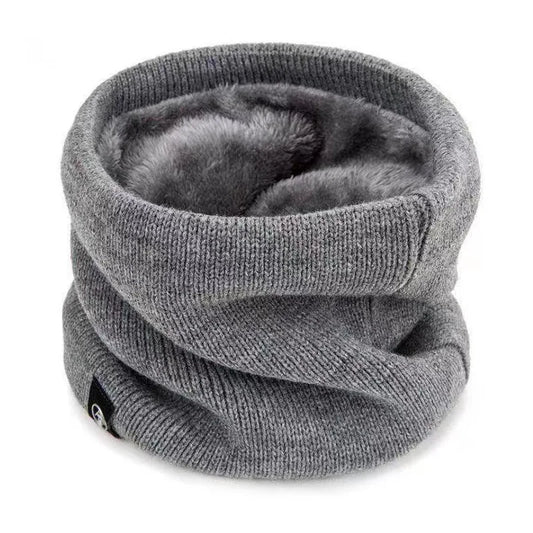 Warm Fleece Lined Winter Scarf for Men and Women - Fesara