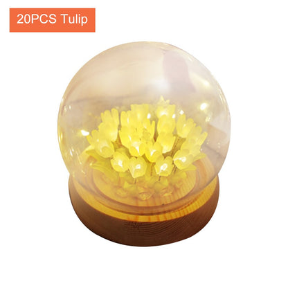 Beautiful Floral Table Night Light - Fesara
