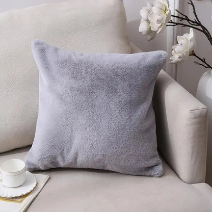 Soft Faux Fur Throw Pillow Cover for Home Decor