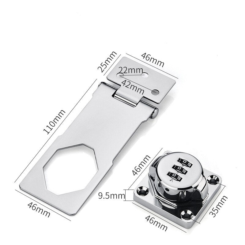 Secure Digital Combination Padlock Set - Fesara