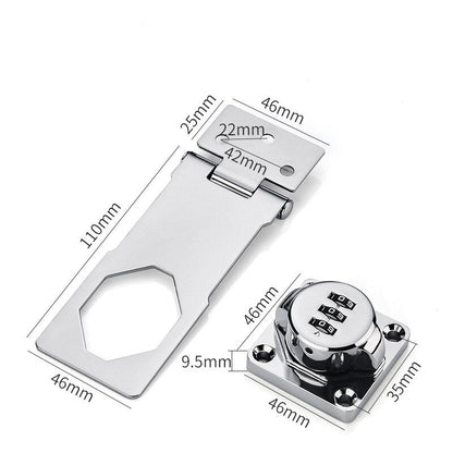 Secure Digital Combination Padlock Set - Fesara