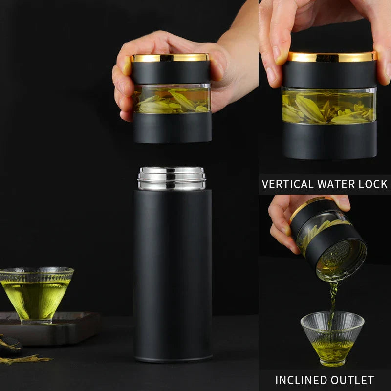 Insulated Thermal Bottle with LED Temp Display