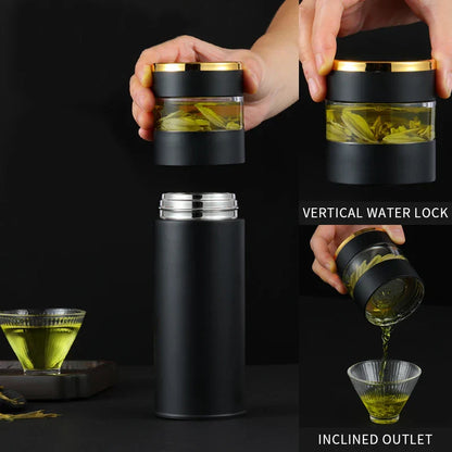 Insulated Thermal Bottle with LED Temp Display