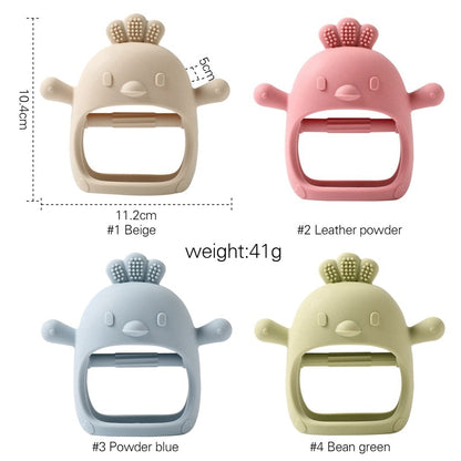 Soft Baby Teething Mitten Gloves