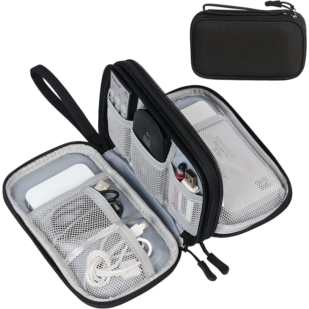 Waterproof Travel Cable Organizer Storage Bag