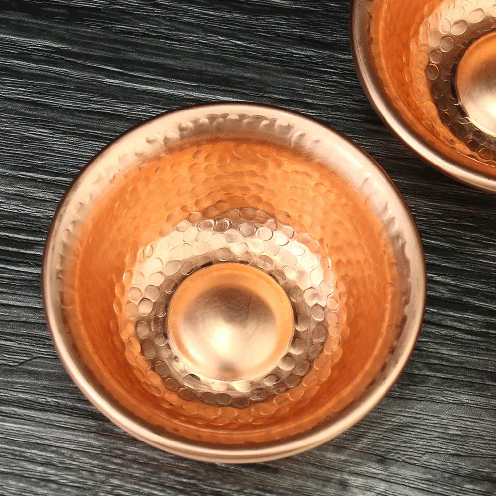 Handcrafted Copper Buddhist Water Bowl for Meditation
