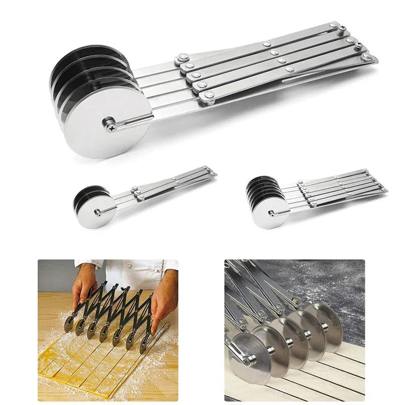 Easy Slice Stainless Steel Pizza Cutter Wheel