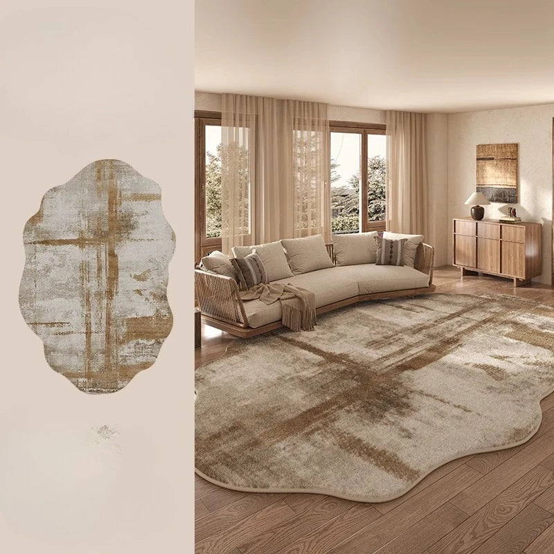 Soft Plush Area Rug Lamp for Bed and Living Room