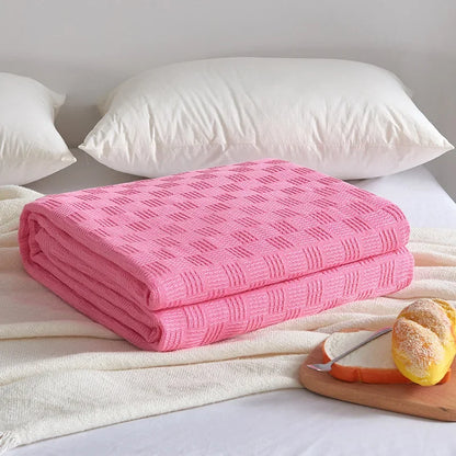 Soft Cotton Throw Blanket - Fesara