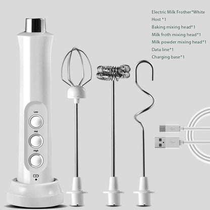 Compact 3 in 1 Electric Milk Frother Machine - Fesara