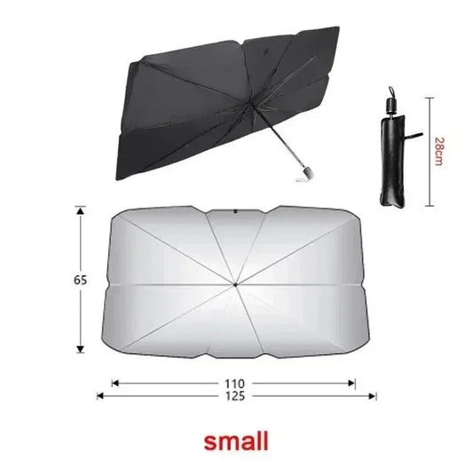 Portable Car Sun Shade Foldable UV Blocker - Fesara