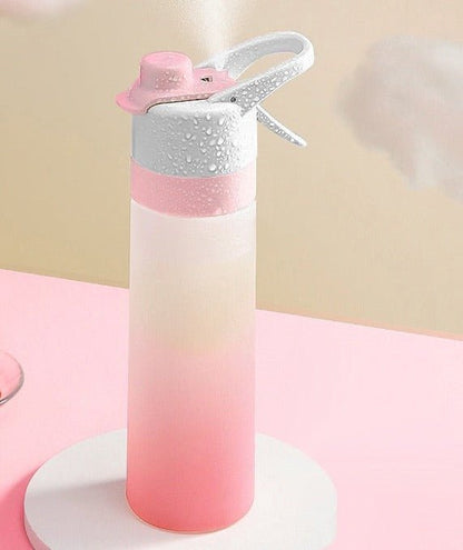 Portable 2-in-1 Water Spray Bottle for Travel