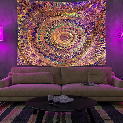 Vibrant Glow Wall Hanging Tapestry