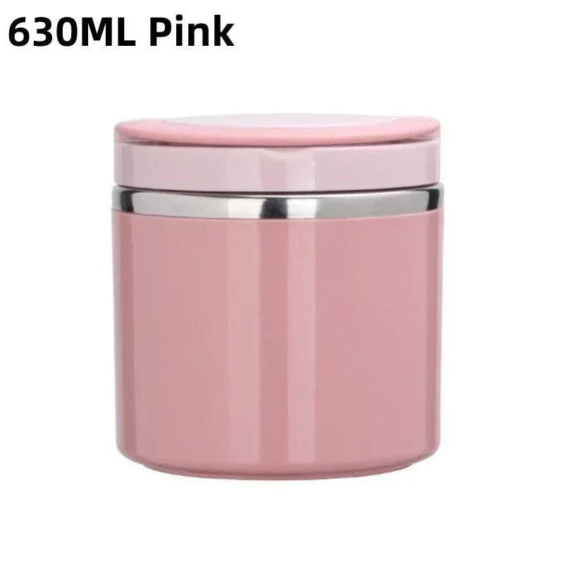 Insulated Food Container Lunch Box Stainless Steel Thermal