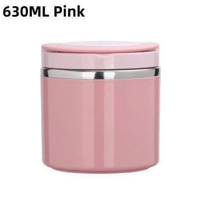 Insulated Food Container Lunch Box Stainless Steel Thermal