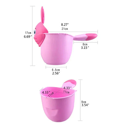 Colorful Bunny Shampoo Rinse Cup for Kids