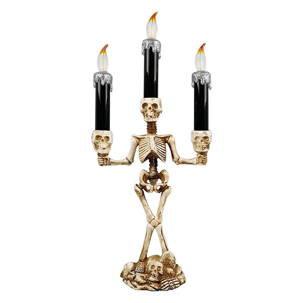 Spooky Skeleton Decorative Tea Lights