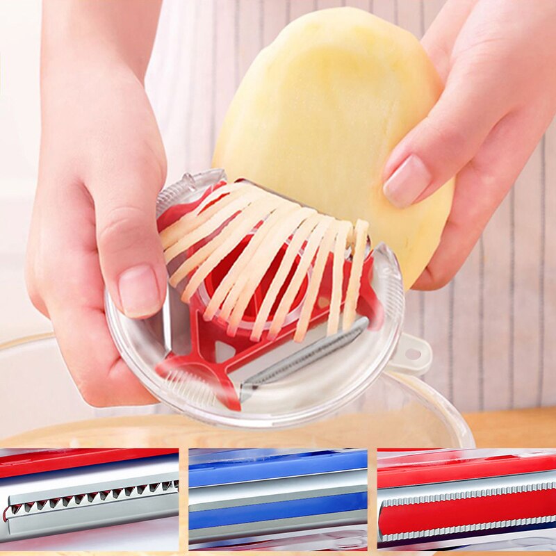 Premium 3-in-1 Stainless Steel Vegetable Peeler
