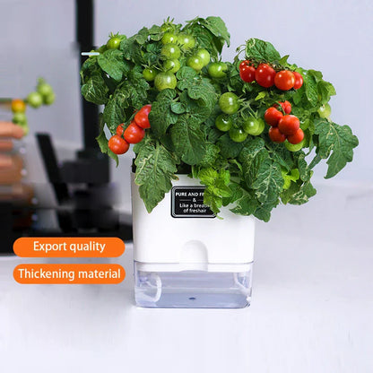 Smart Indoor Planter with Water Indicator & Self Watering