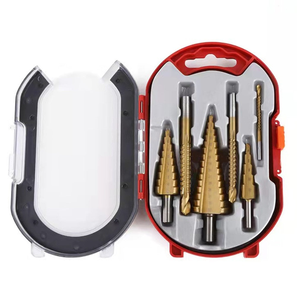 Precise 6-Piece Metal Drill Bit Set - Fesara