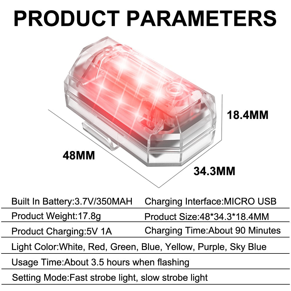 Safe Wireless Alert Flashing Beacon
