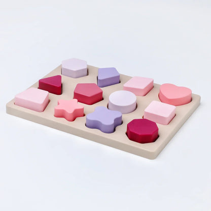 Fun Learning Silicone Shape Puzzle Toy