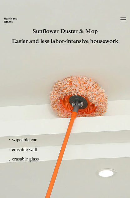 Easy Spin Microfiber Floor Cleaning Mop