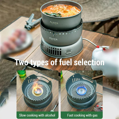 Compact Camping Cook Set – Portable Outdoor Cooking Equipment