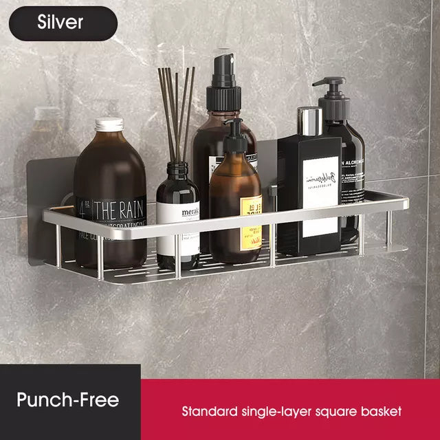 Easy Install Shower Caddy - Compact Bathroom Shelf