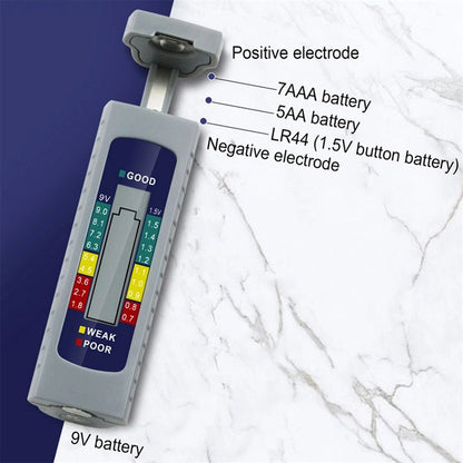 Accurate Universal Battery Voltage Tester LCD Display