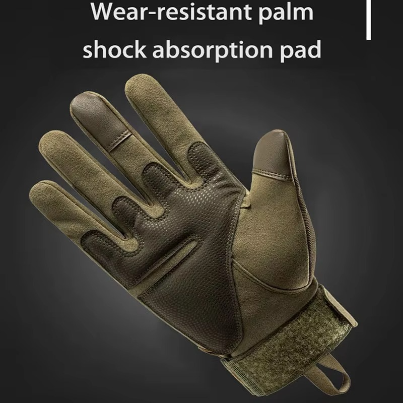 Rugged Outdoor Tactical Gloves - Durable All Terrain Hand Protection