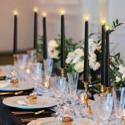 Dark LED Flicker Candles for Decor and Party - Fesara