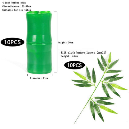 Natural Bamboo Pipe Insulation Cover Kit
