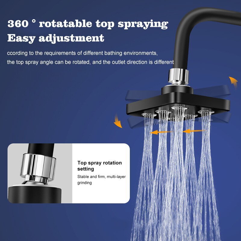 Fesara | Compact Low Flow Rain Showerhead