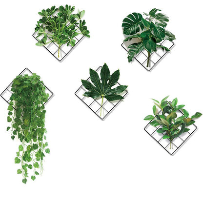 Natural Leaf Greenery Wall Decal Sticker - Fesara
